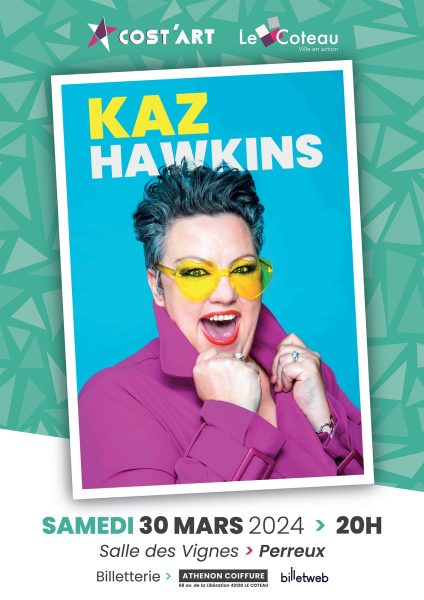 Kaz Hawkins - Affiche Cost'Art