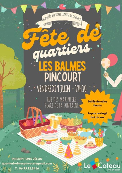 Fête de quartiers les Balmes-Pincourt 2023