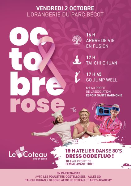 Evénement Octobre Rose Le Coteau 2026